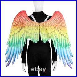 10XLarge Adult Kids Colorful Angel Wings Fairy Feather Fancy Dress