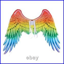 10XLarge Adult Kids Colorful Angel Wings Fairy Feather Fancy Dress