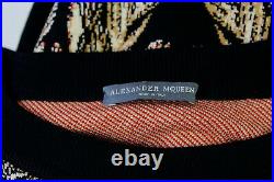 2010 Deadstock Alexander Mcqueen Vintage Hell's Angels Demons Knit Dress Large