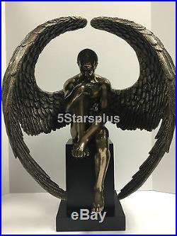 24 Large Winged Guardian artistic nude angel Statue Sculpture Figurine