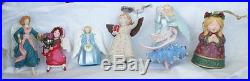 25 in lot HALLMARK large lot vintage winged angel HOLIDAY ANGELS ORNAMENTS