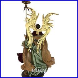27 Mark Roberts Winged Angel Candle Holder Christmas Centrepiece Left Handed