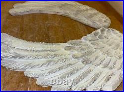 2 x Latex moulds WITH FIBREGLASS CASES for making this Large pair of Angel wings