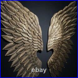 39 Metal Wing Statue Abstract Wall Sculpture Decorative Figurine(Free Shipping)
