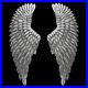 40_Large_Angel_Wings_Wall_Mounted_Hanging_Antique_Silver_Iron_Art_Home_01_wgdx
