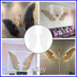 43''/51'' Large White Angel Wings Wall Hanging Art Bar Home Decoration