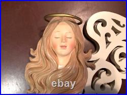 ANGEL WINGS Wall Sculpture 24 Wingspan Resin and Wood STUNNING