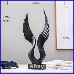 Abstract Sculpture Flying Wing Ornaments Nordic Minimalist Style Home Decoration