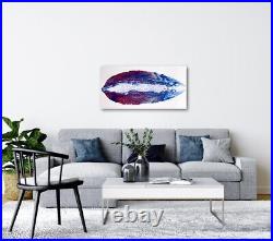 Acrylic Painting On Canvas Large 30x15 Hand painted Angel Wings