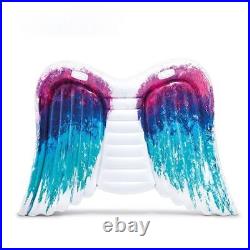 Adults Summer Large Colorful Angel Wings Pool Float Mattress Beach Swimming Ring