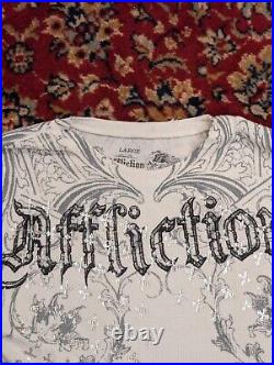 Affliction Long Sleeve Waffle Knit