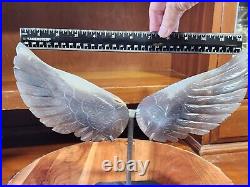 Agate Crystal Angel Wing Healing Spiritual 590 grams Large Wings