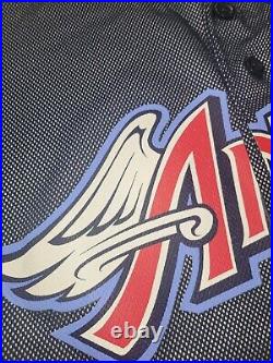 Anaheim Angels Jersey Genuine Merchandise Majestic Blue Wings XL Made In USA