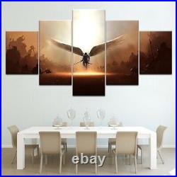 Angel Archangel Wing 5 Piece Canvas Print Picture HOME DECOR Wall Art