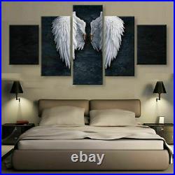 Angel Fallen Broken Wings 5 Pieces canvas Wall Art Print Picture Home Decor