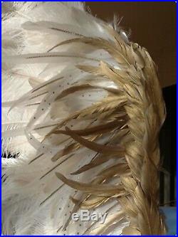 Angel Feather Wings Cosplay Christmas Xmas Dress Costume Event for Kids Adults