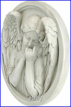 Angel Sculptural Wall Statue Figurine wing memorial