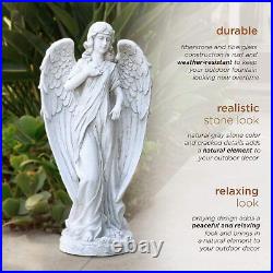 Angel Statue Garden Outdoor Figurine wings memorial
