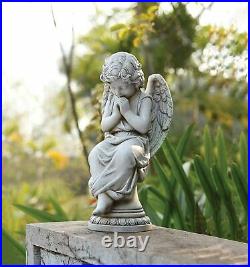 Angel Statue Religious Gift Garden wings Outdoor Figurine