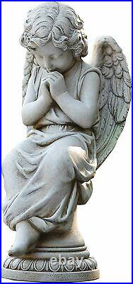 Angel Statue Religious Gift Garden wings Outdoor Figurine