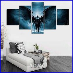 Angel Wings Archangel Abstract Canvas Prints Painting Wall Art Home Decor 5PCS