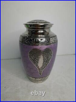 Angel Wings Urn LILAC Cremation urns for Human Ashes Adult large
