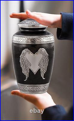 Angel Wings Urn Loving Angel Wings Cremation Urn for Ashes Handcrafted An