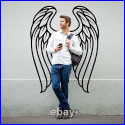 Angel Wings Wall Decor Vinyl Art Decal Large Feather Sticker Room Home 3D Mural