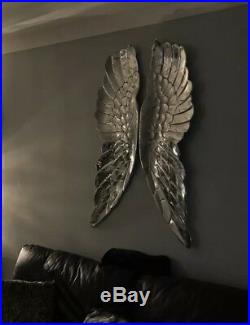 Angel Wings Wall Mounted DECOR EXTRA LARGE. 115cm. Solid Aluminium NOT RESIN