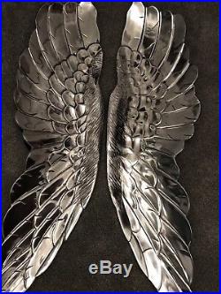 Angel Wings Wall Mounted DECOR EXTRA LARGE. 115cm. Solid Aluminium NOT RESIN