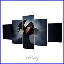 Angel Woman Wing Canvas Print Painting Framed Home Decor Wall Art Picture Poster