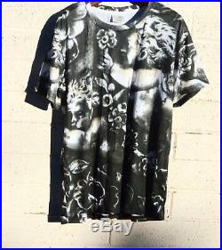 Antique Gorham Cherub Angel Shirt Putti Top Wings Cupid T-Shirt Dress Club Large