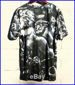 Antique Gorham Cherub Angel Shirt Putti Top Wings Cupid T-Shirt Dress Club Large