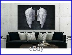 BANKSY ANGEL WINGS Print Picture Art Pictures Canvas Wall Art Various Sizes