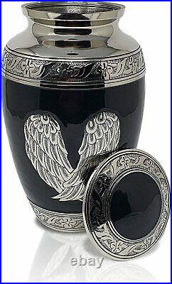 BH Angel Wings Cremation Ashes Funeral Urn Adult Human Large Your Loved One's