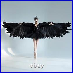 Black Angel Cosplay Wings costume / Devil cosplay suit / Christmas large wings