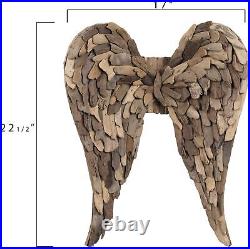 Creative Co-Op Driftwood Angel Wings