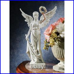 Design Toscano Nike the Winged Goddess of Victory Bonded Marble Resin Statue