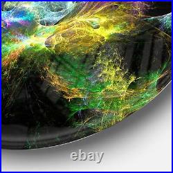 Designart'Wings of Angels Yellow' Abstract Digital Art Extra Large