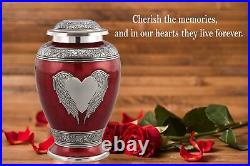 Dignity Angel Wings Urn Loving Angel Wings Cremation Urn for Ashes Handcr