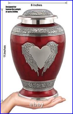 Dignity Angel Wings Urn Loving Angel Wings Cremation Urn for Ashes Handcr