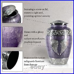 Evergreen Memorials Cremation Urns Angel Wings Urns for Human Ashes Adult F