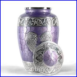 Evergreen Memorials Cremation Urns Angel Wings Urns for Human Ashes Adult F