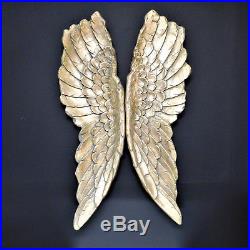 Extra Large Gold Angel Wings Wall Mounted Decorative Hanging Art Gift Home Decor