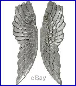 Extra Large Wall Mounted Angel Wings 104cm Antique Gold Wall Hanging Home Deco
