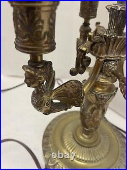 French Lamp With Gorgeous Angels With Winged And Arrow 3 Lights