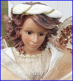 Gorgeous 15 Neapolitan Style Nativity Angel Hand Made