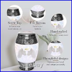 Guardian Angel Loving Angel Cremation Urns for Human Ashes Adult for Funeral, Bu