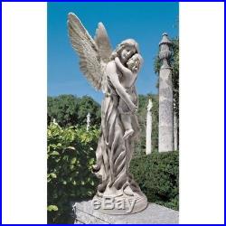 Guardian Angel Statue Large Wings Garden Decor Outdoor Sculpture Lawn Ornament
