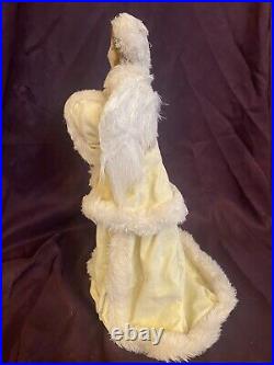 HC Accents Angel Christmas Tree Topper with feather wings
